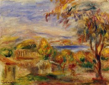Pierre Auguste Renoir : Landscape by the Sea